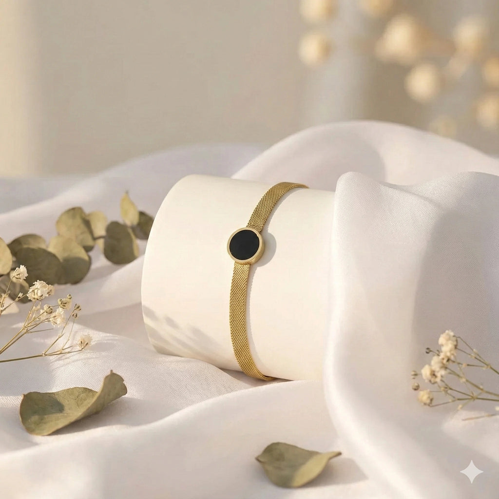 Circle-Mesh Bracelet