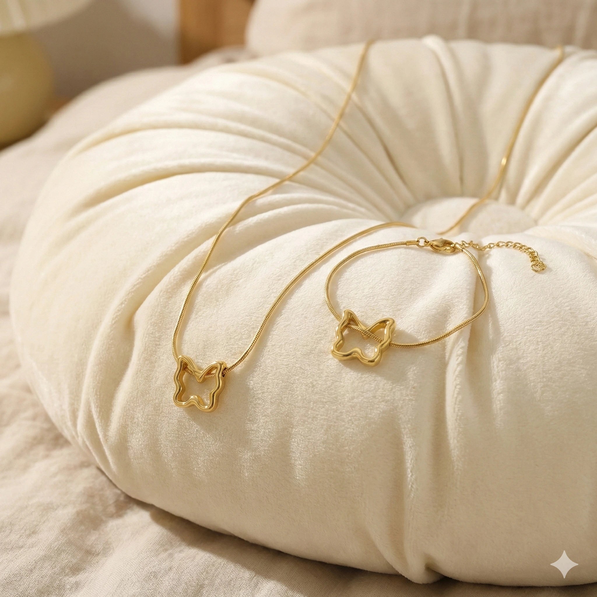 Curvy Butterfly Duo Set