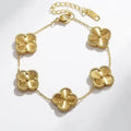 Golden Clover Bracelet