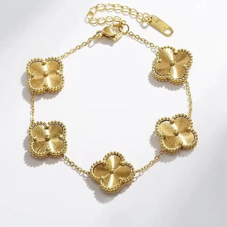 Golden Clover Bracelet
