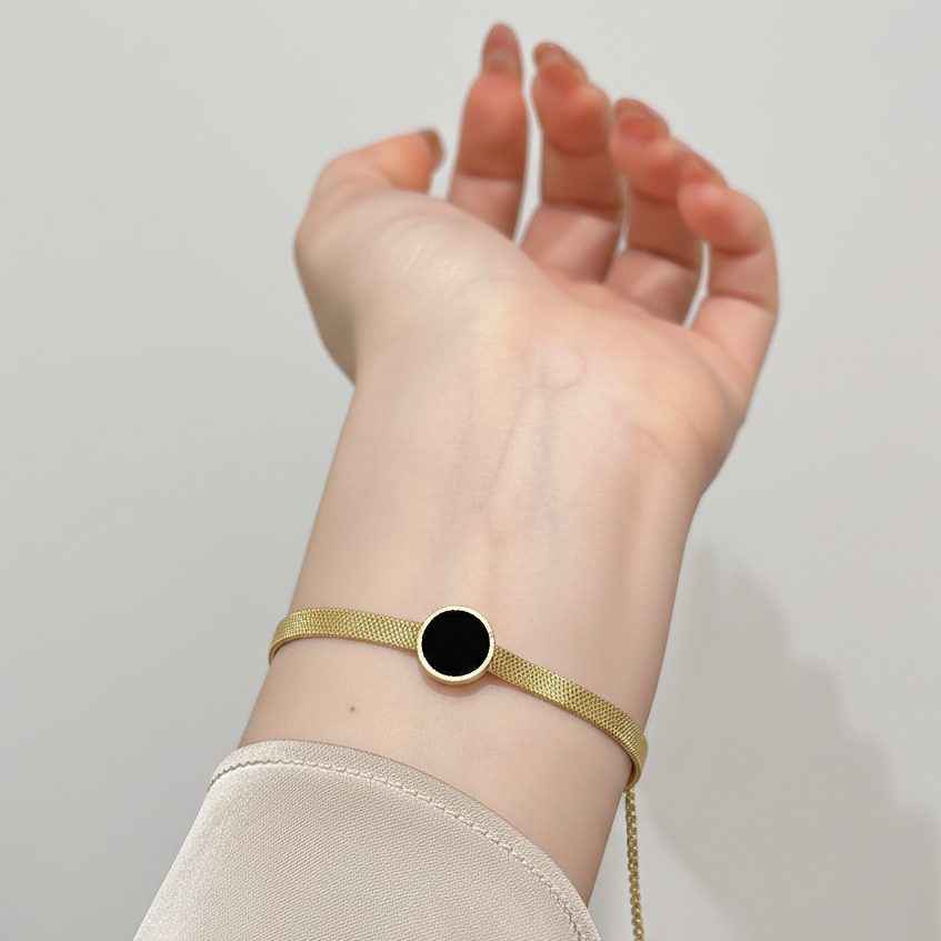 The Milan Circle - Mesh Bracelet