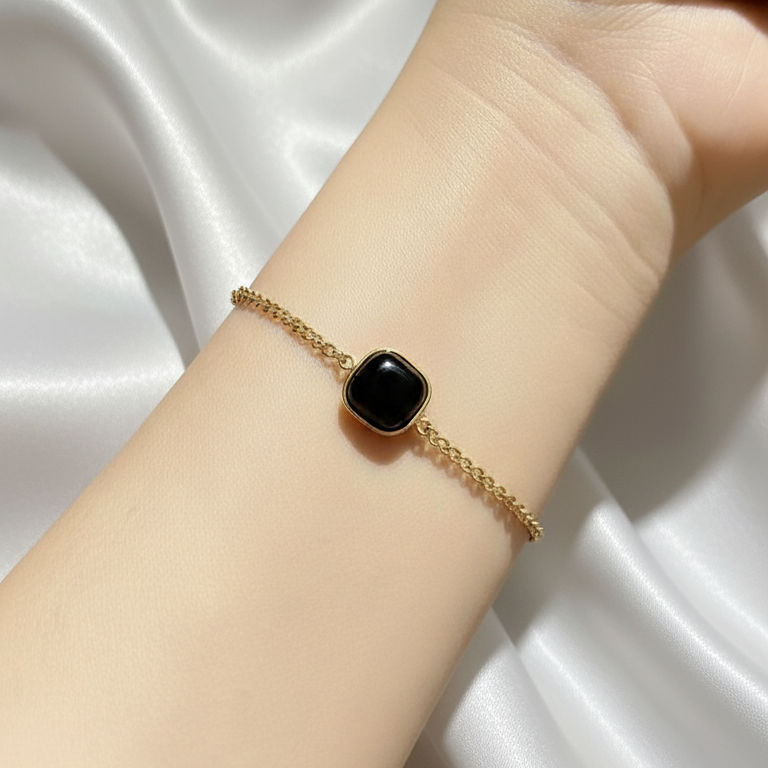 The Noir Square Bracelet