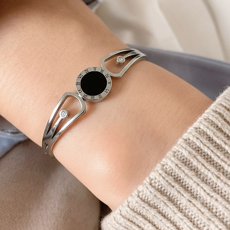 Chronos Roman-Numeral Bangle