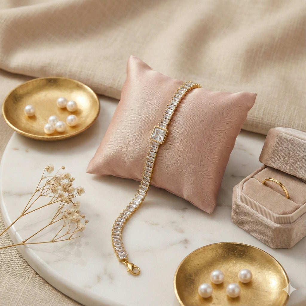 The Luxe Crystal Link Bracelet