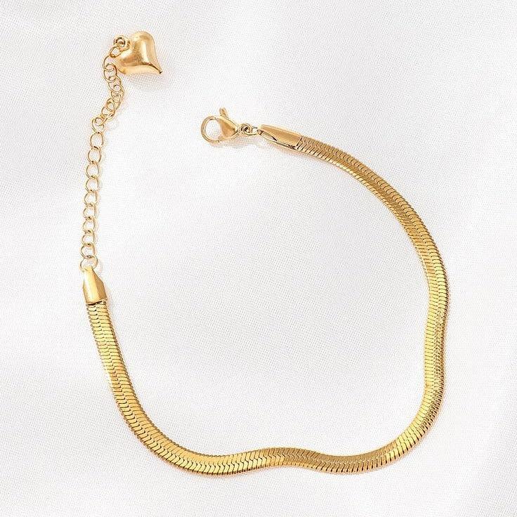 Gold Snake - Chain Bracelet